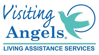 Logo de Visiting Angels, client de Badgy pour ses badges employés