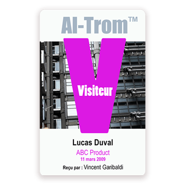 Altrom-visitorbadge